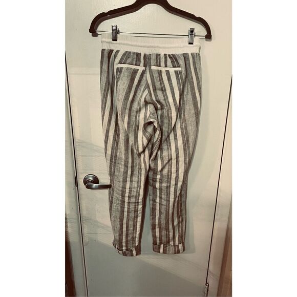 Athleta Linen Bali Pants Womens Size 2 - Picture 5 of 10